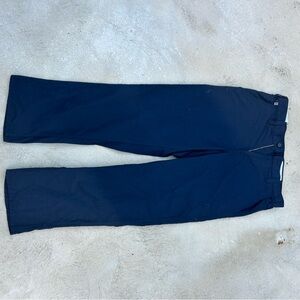 Carhartt men’s fire resistant, navy canvas work pants size 32x32